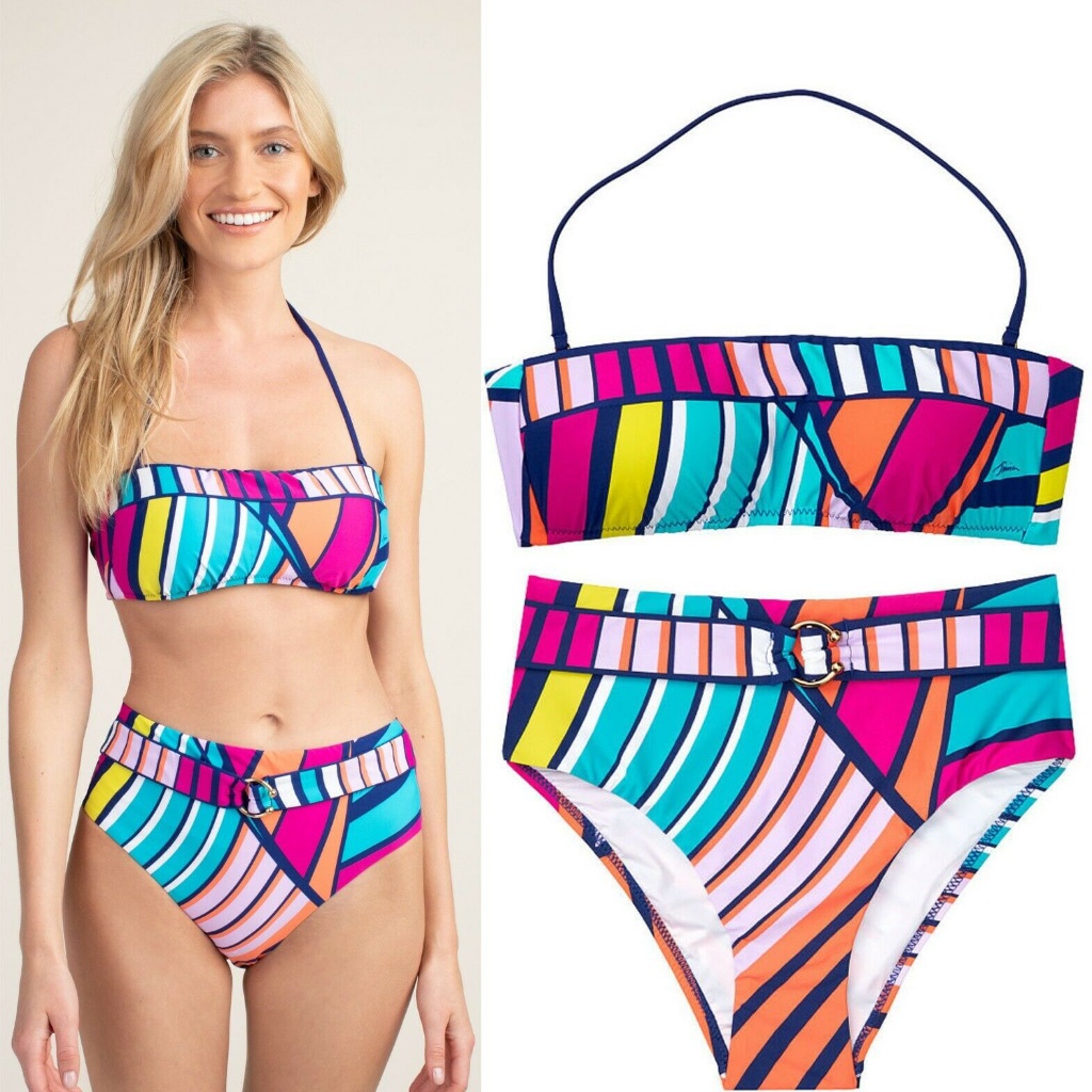 Trina Turk Catch A Wave 2-Piece Bikini Set